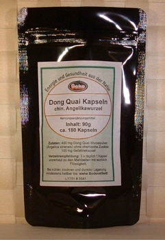 Dong Quai - Kapseln 90g ca. 180 Kapseln a´500mg #5333